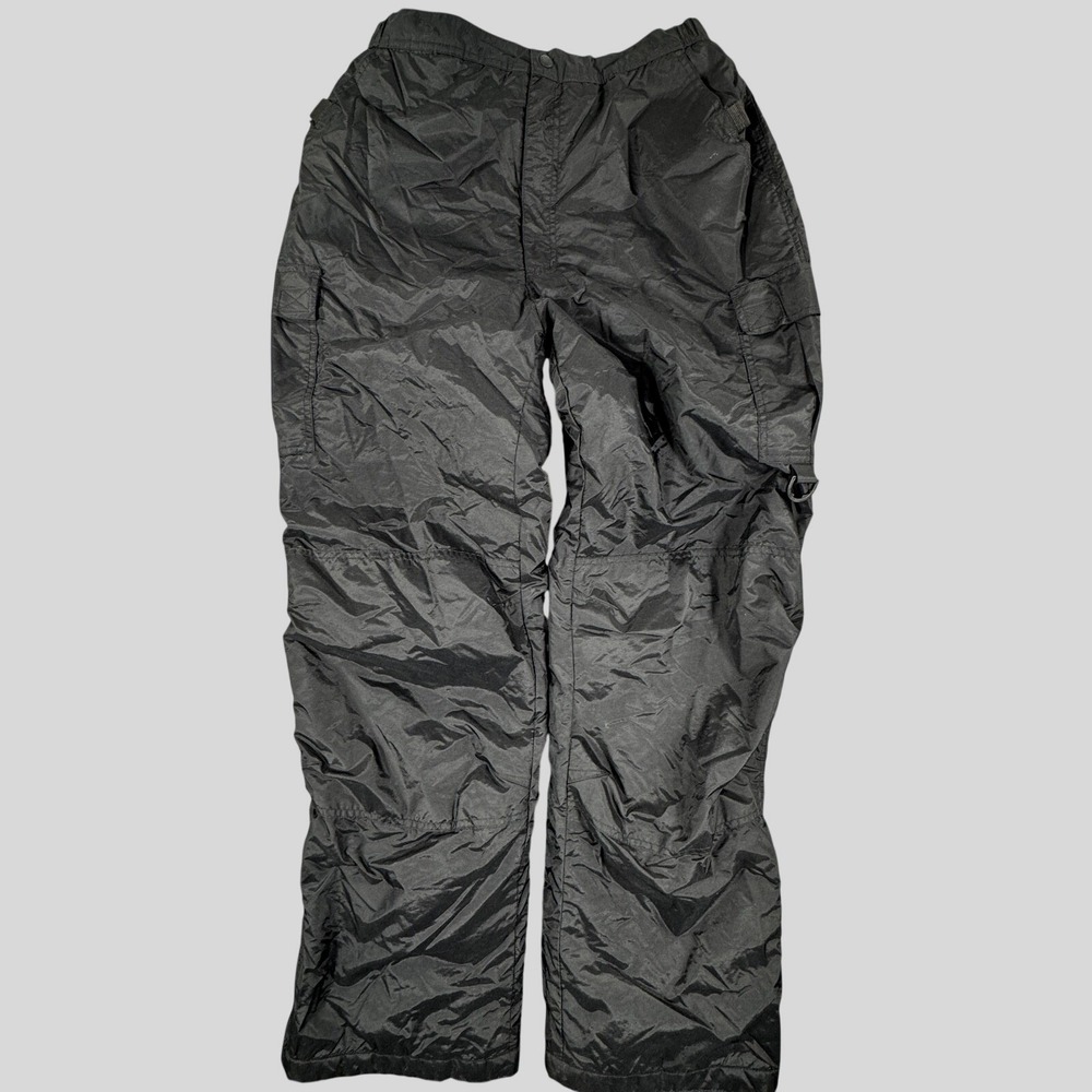 RAWIK Skiwear Mens Gray Cargo Ski Snow Pants Insulated‎ Size Large